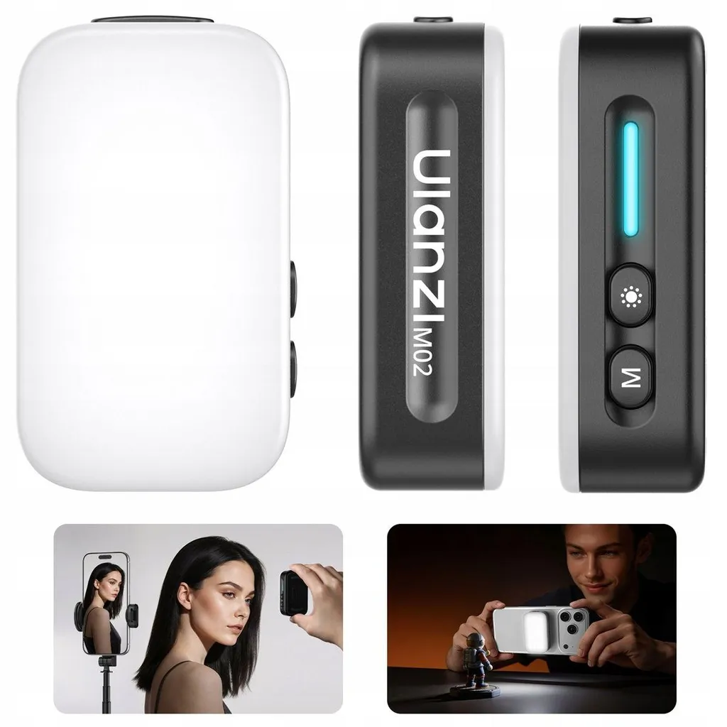 Lampe LED MagSafe 5600K lumière du jour pour vlog et vidéo 7W