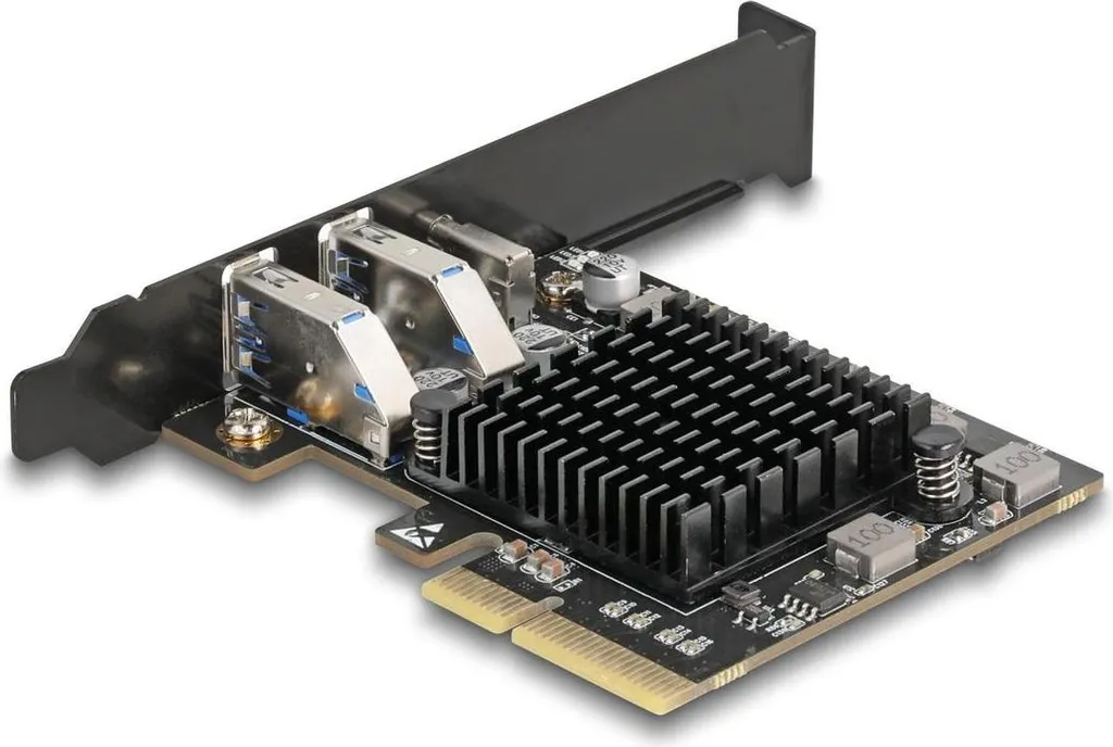 Upgrade USB per Gaming: Delock 90891 PCIe USB-C 20Gbps - Prezzo - 2
