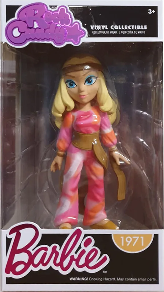 Funko 028314 Figurine Rock Candy 1971 Hippie Barbie de Collection