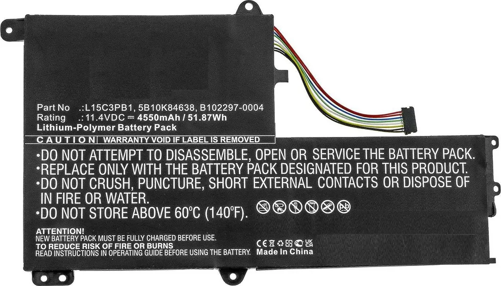 Recensione Batteria CoreParts MBXLE-BA0320 per Lenovo - 11.4V 52Wh