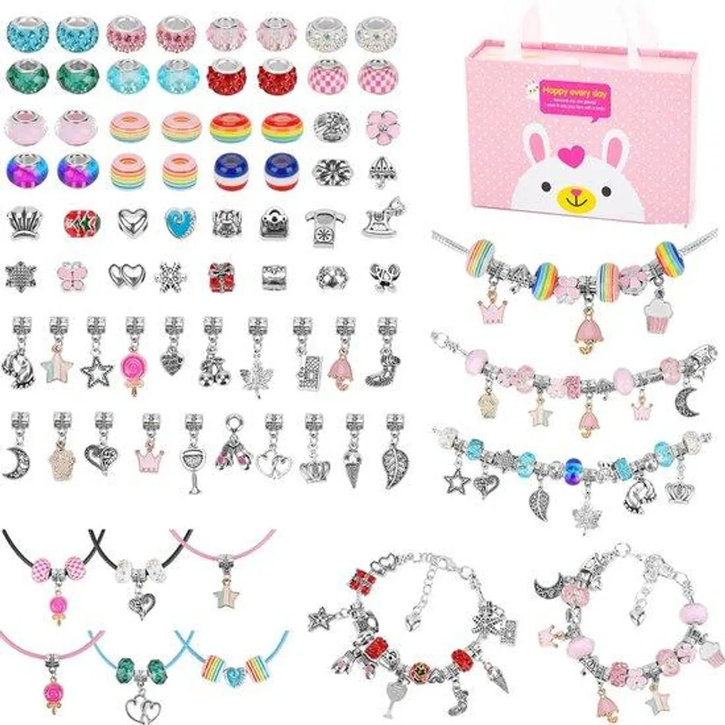 Activité Créative DIY Bijoux pour Anniversaire Fille et Atelier Adulte