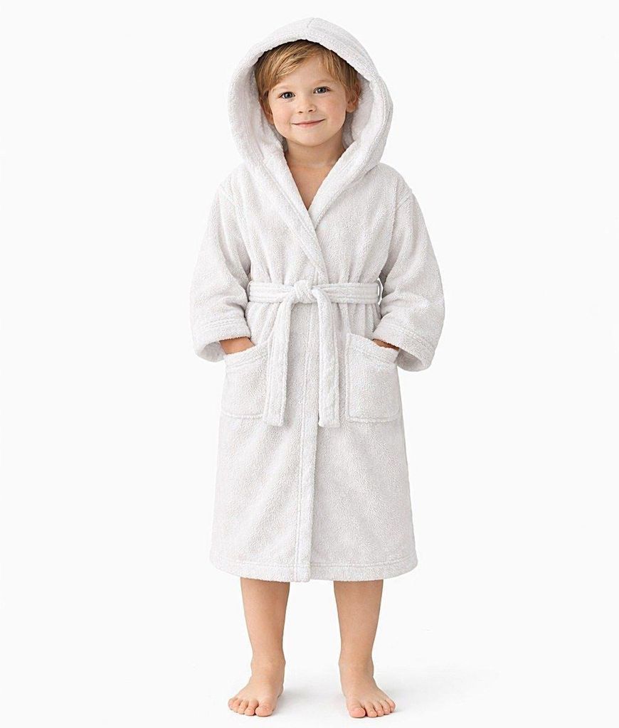 TOKER COLLECTION® Kinderbademantel Kinder Bademantel mit Produktbild 