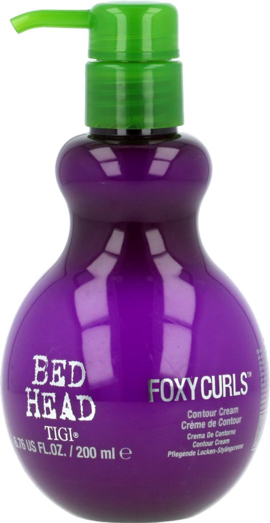 Tigi Foxy Curls Contour Creme, Haarcreme, 200 ml, Lockiges Haar, Locken, Pumpenflasche, Water (Aqua/Eau), VP/Dimethylaminoethylmethacrylate Copolym...