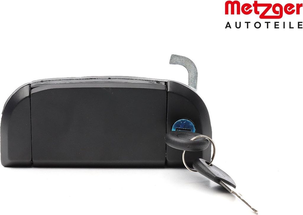 METZGER 2310500 Türgriff mit Schließzylinder mit Schlüssel Produktbild 