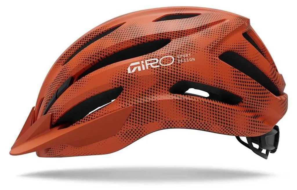 Casque de vélo Junior Giro Register II ajustable Mat Motion Orange