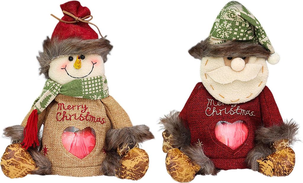 Weihnachtsgeschenktüten mit Reißverschluss-Design, wiederverwendbare Geschenktüten aus Stoff für Geschenke, Süßigkeiten, Früchte, 3D-Aufbewa...