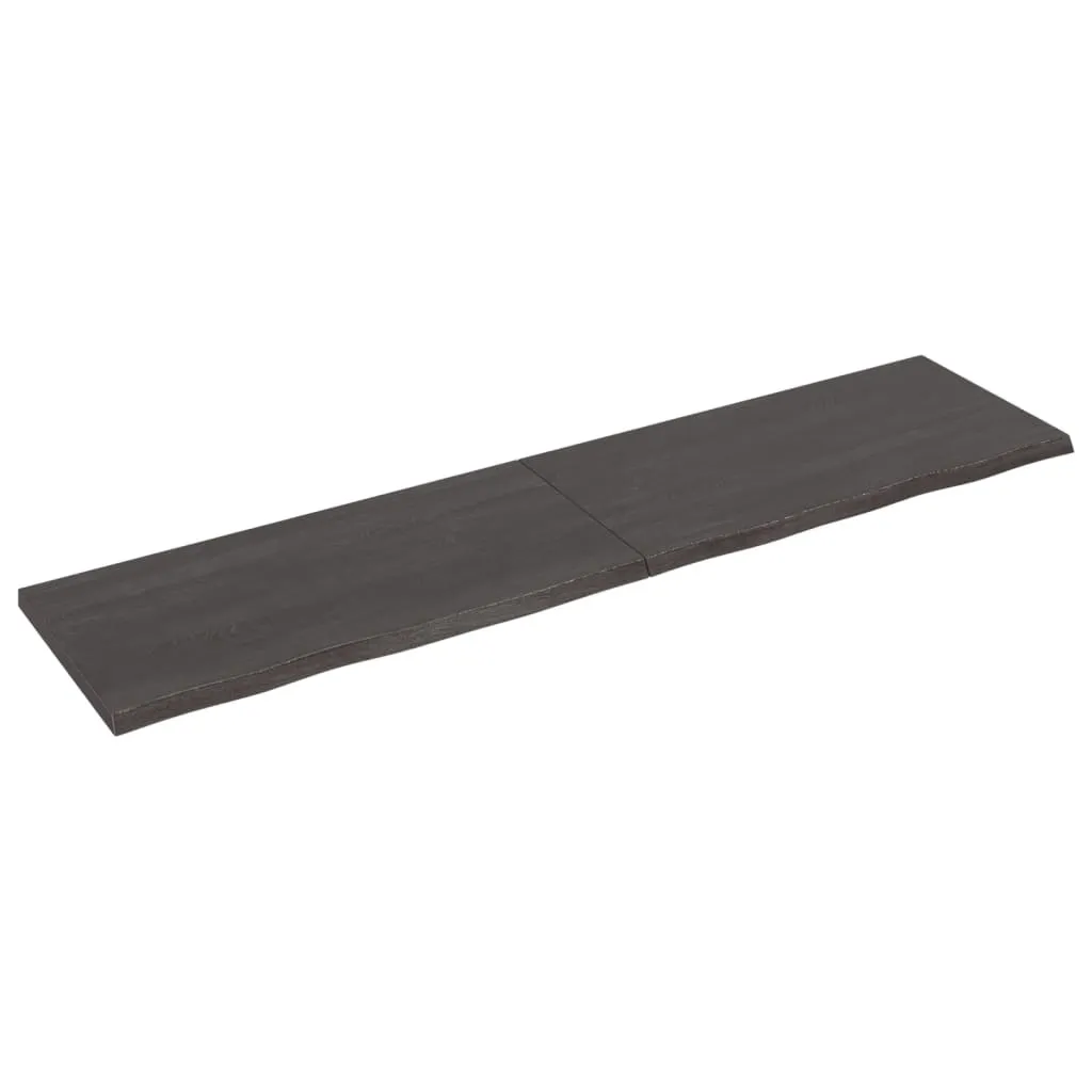 Piano Bagno vidaXL 200x50cm Rovere Scuro | Consigli dell'Esperto