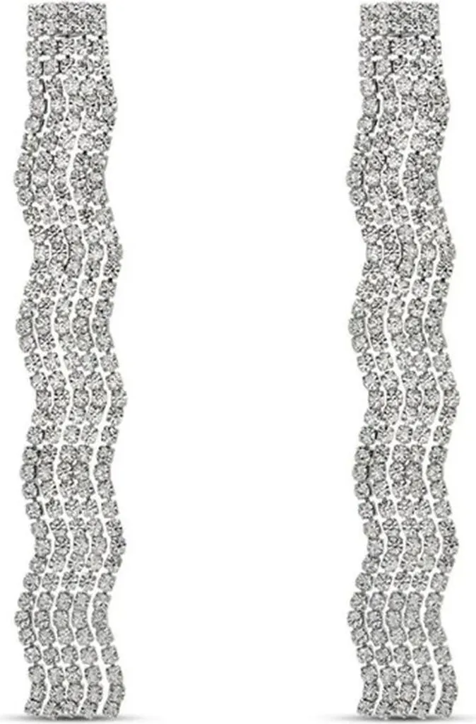 Regalo Donna: Orecchini Stroili 1683806 Romantic Shine Silver