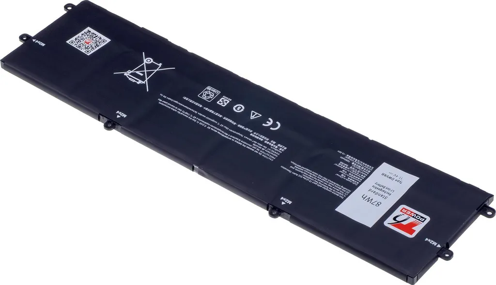 Batterie de rechange pour PC portable Dell Alienware x15 R2 7630 mAh