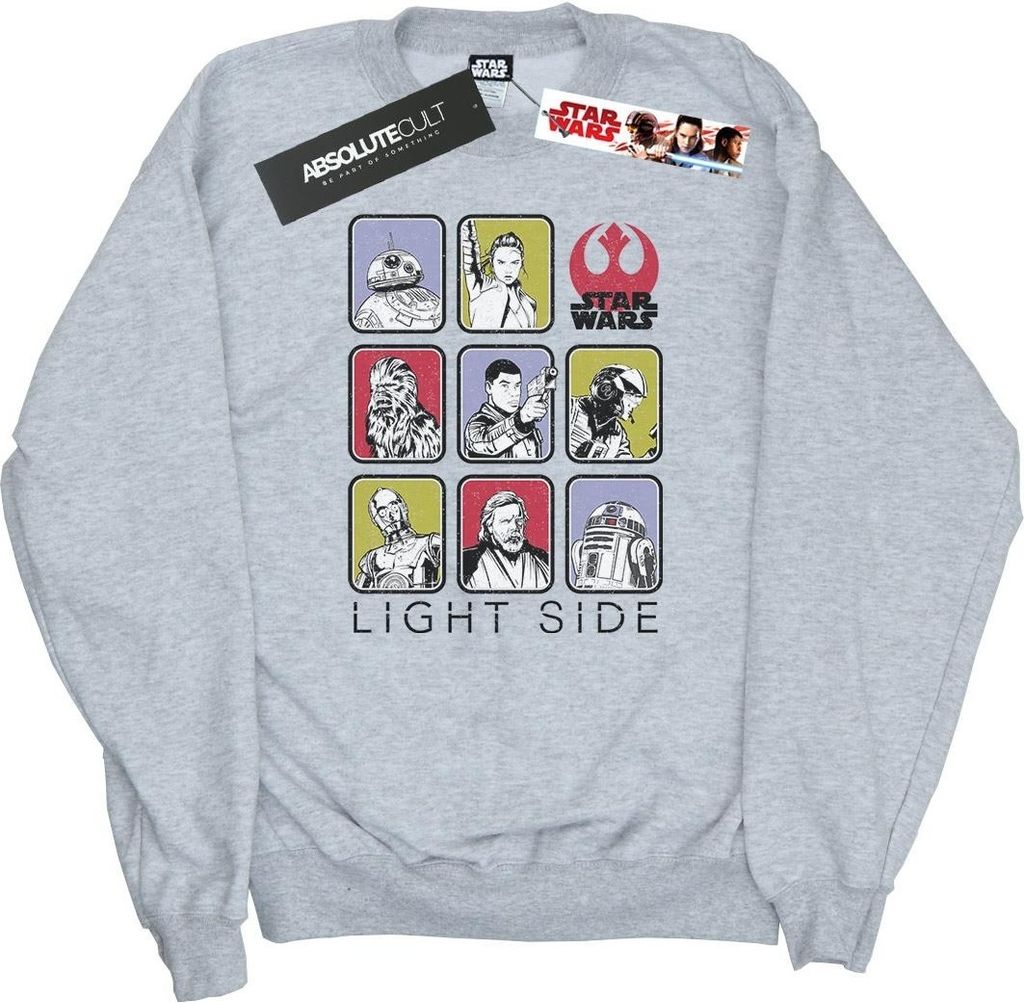 Star Wars - "The Last Jedi" Sweatshirt für Herren BI46187 (M) (Grau)