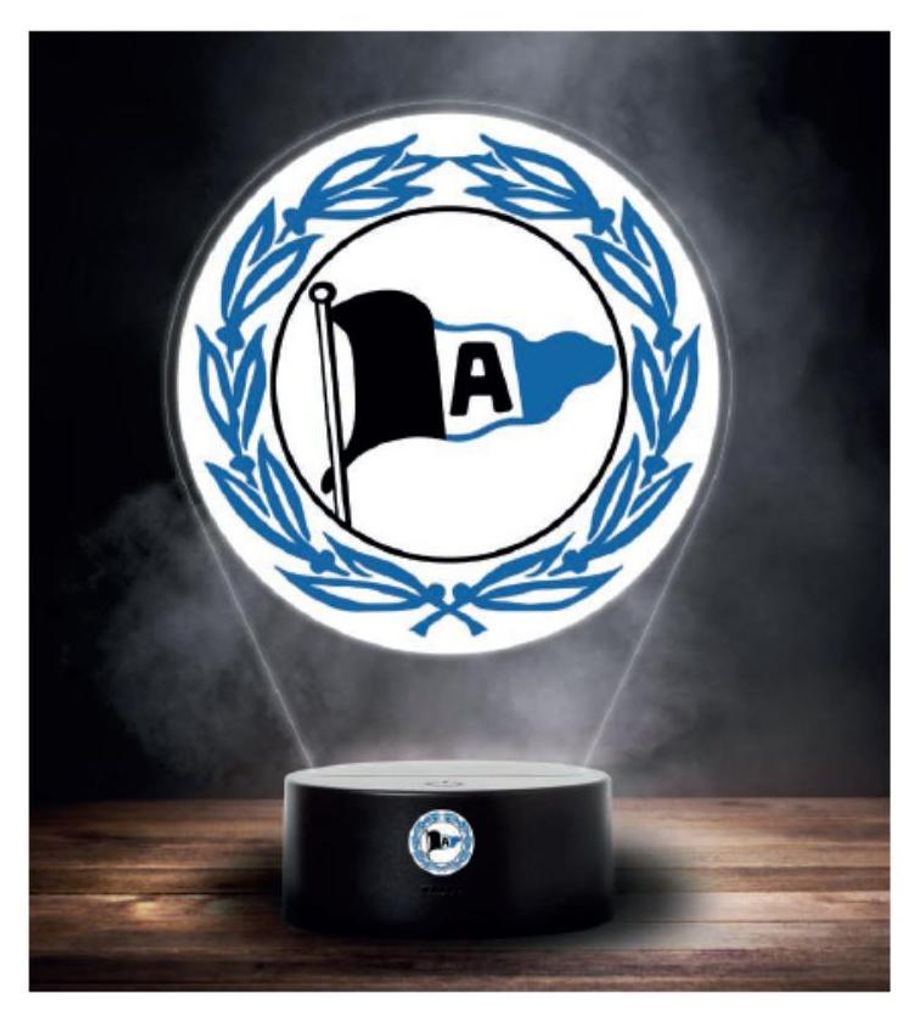 Arminia Bielefeld LED Nachtlicht Logo Produktbild 