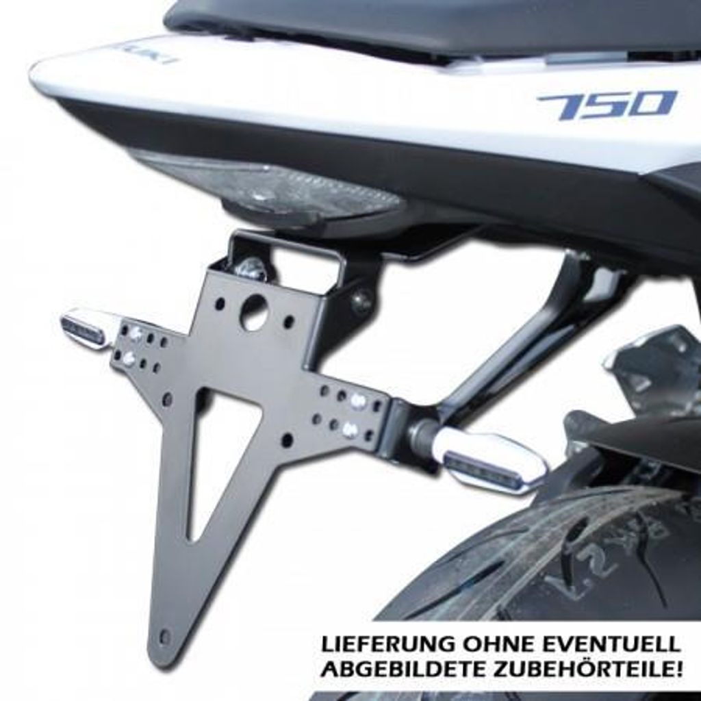Kennzeichenhalter passend für Suzuki GSR 750 11-16