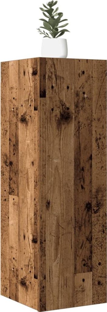 "2026 Promotion" TV-Schrank - TV-Lowboard - Altholz-Optik 30,5x30x90 cm Holzwerkstoff - TV-Regal CC31662
