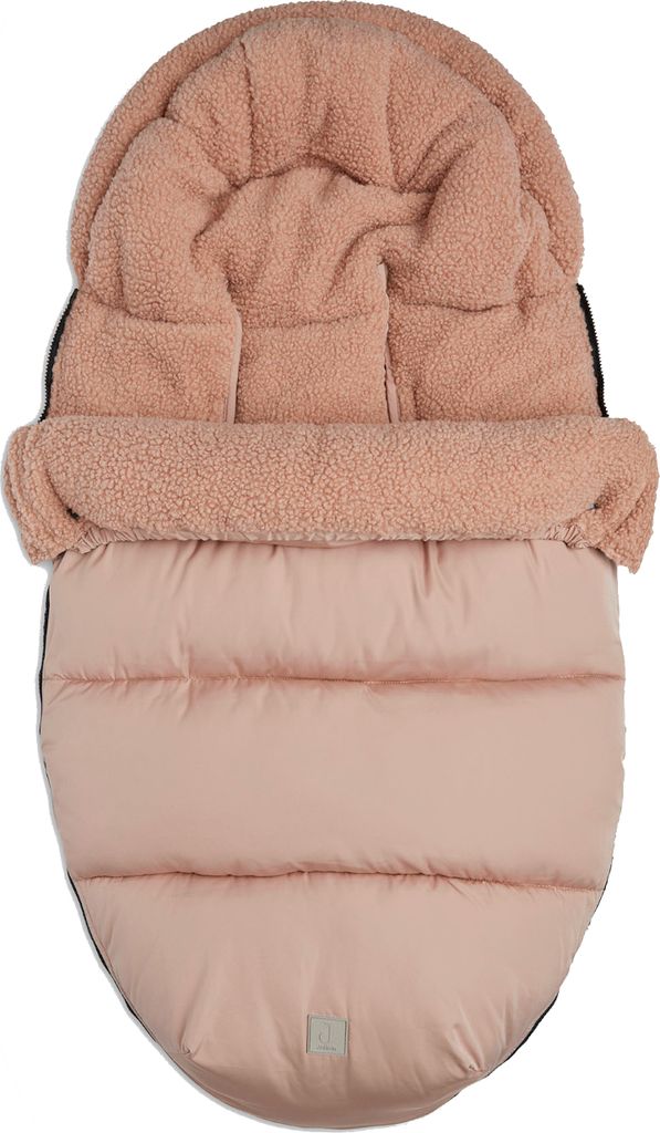 Jollein River Knit Fußsack Biscuit | Autositze Zubehör Produktbild 