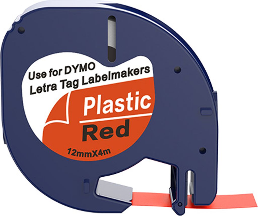 Dymo Compatible LetraTag 91203 (S0721630) Band schwarz auf Produktbild 1