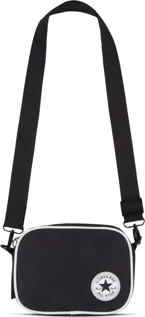 Sac Bandoulière Converse Noir 4A5507-023 en Textile Durable et Léger