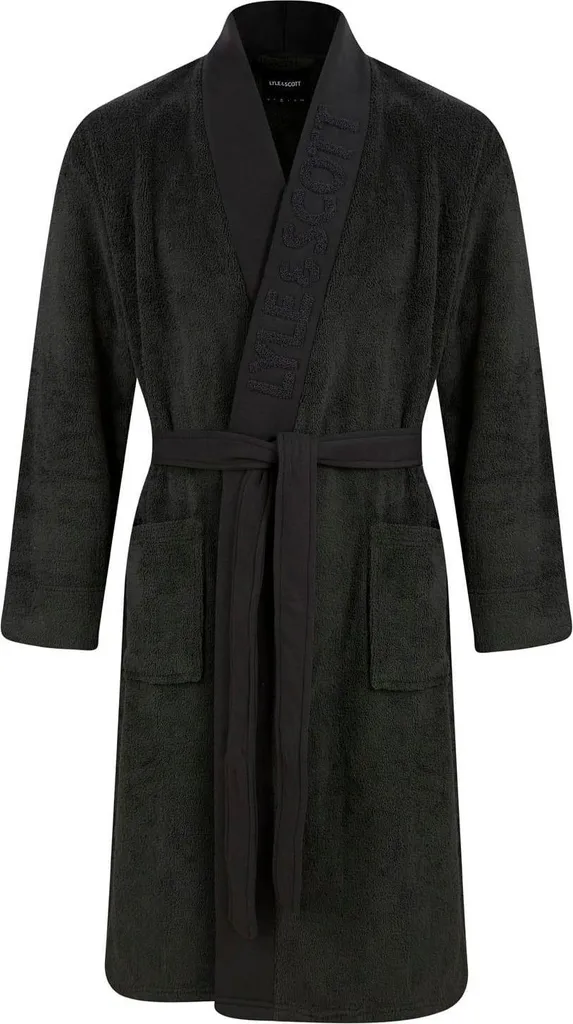 Robe de Chambre Lyle & Scott GT7667 : Fini le Froid avec le Jacquard