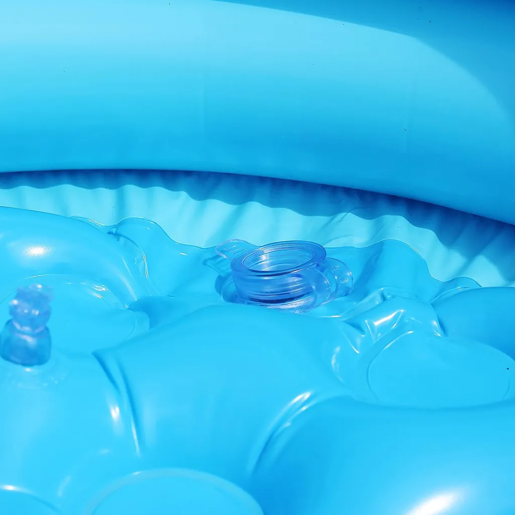 Piscine gonflable enfant 120cm : solution fraîcheur compacte et facile