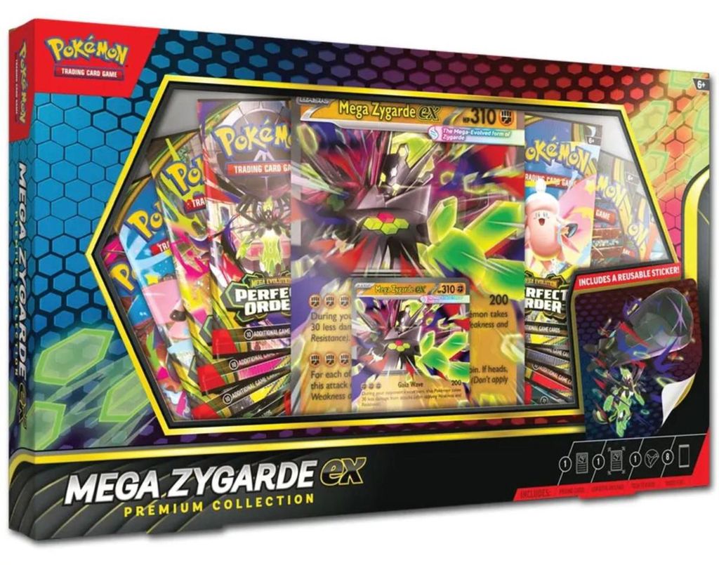 Pokémon Mega Zygarde EX Premium Collection Englisch Produktbild 