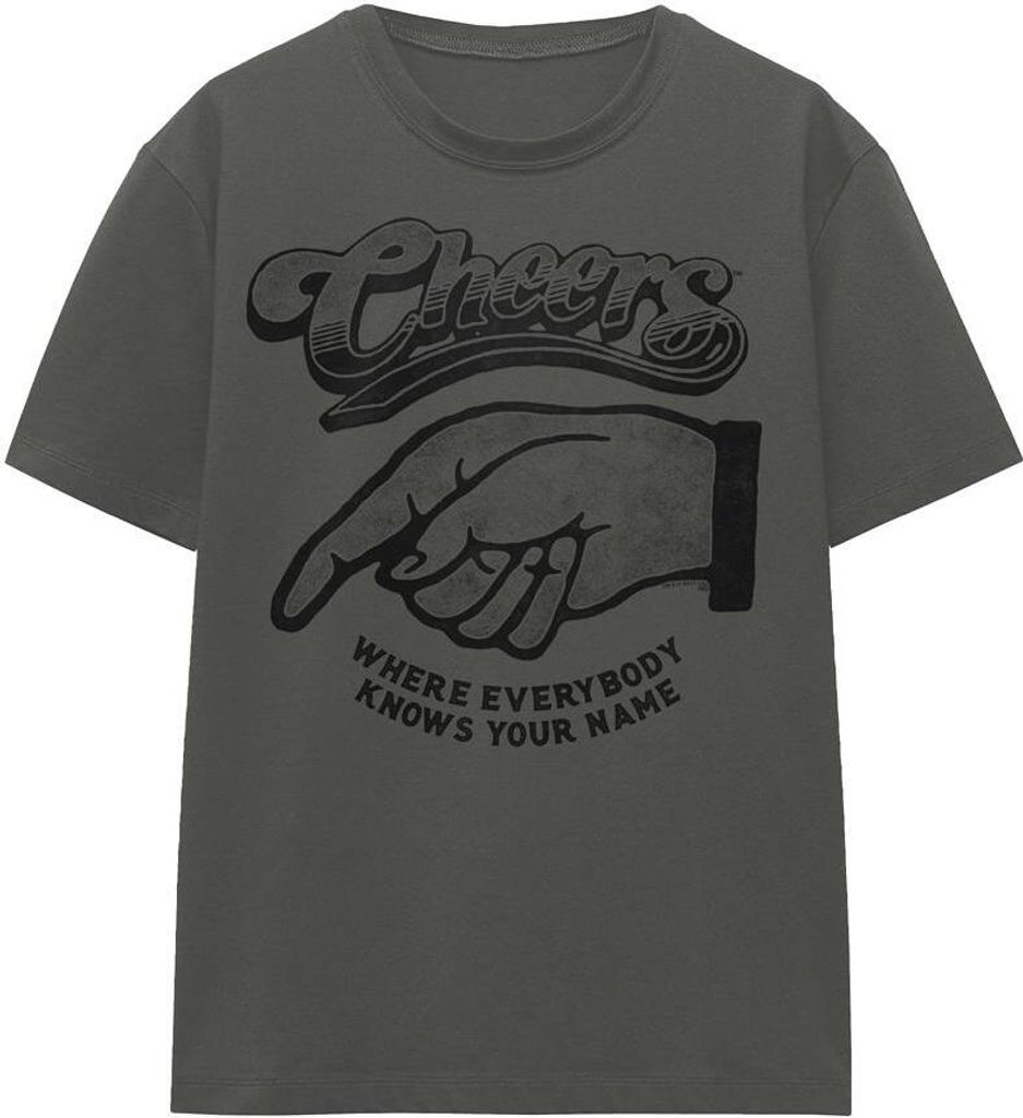Cheers - "The Standard" T-Shirt für Herren/Damen Uni TV15547 (L) (Holzkohle)