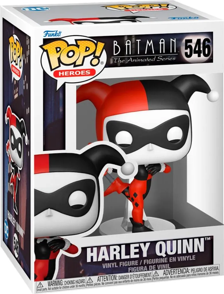 Figurine Harley Quinn 10 cm Batman Série Animée - Détails Vinyle Premium