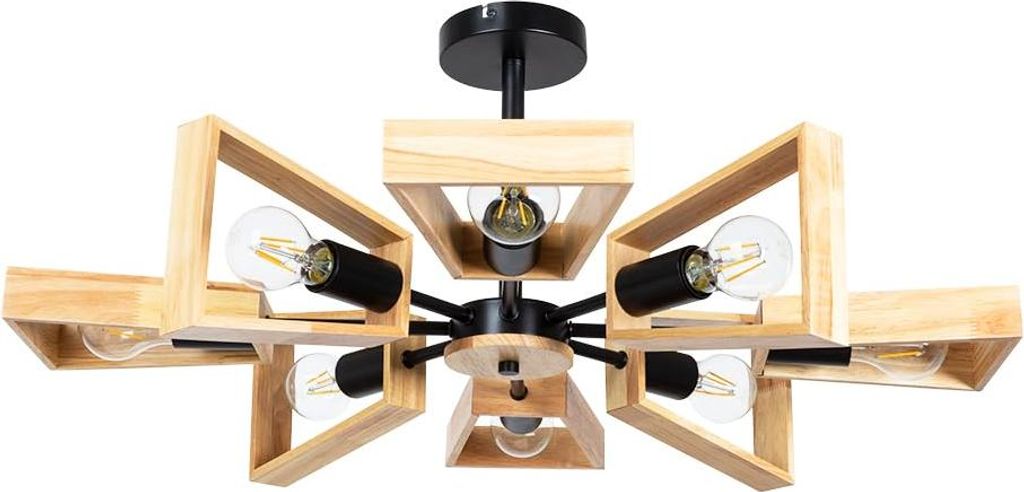 ARTE LAMP Hängelampe – Deckenleuchte für Vorraum mit drei weißen Metall-Lampenfassungen und Lampenschirmen – Hängeleuchte LED mit Kabel.Col...