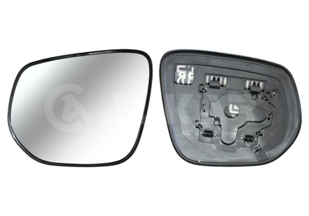 ALKAR Spiegelglas Außenspiegel Links für ISUZU D-MAX (TFR, TFS) Beheizbar Konvex 6431891