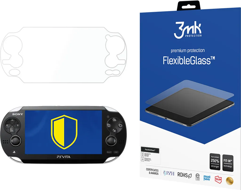 3mk FlexibleGlass per Sony PS Vita: Il Vetro Invisibile e Ultra-Sottile
