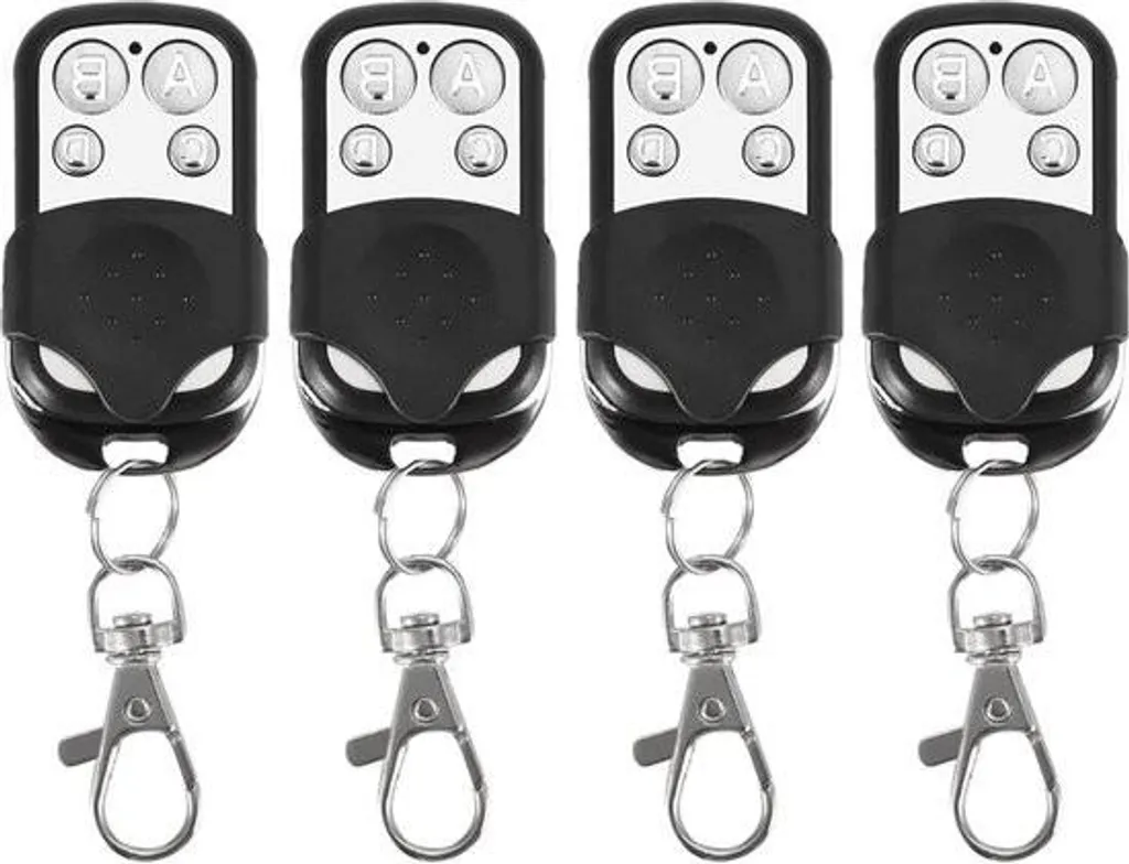 Remplacez votre Télécommande de Garage Perdue - Pack 4 Bips Universels