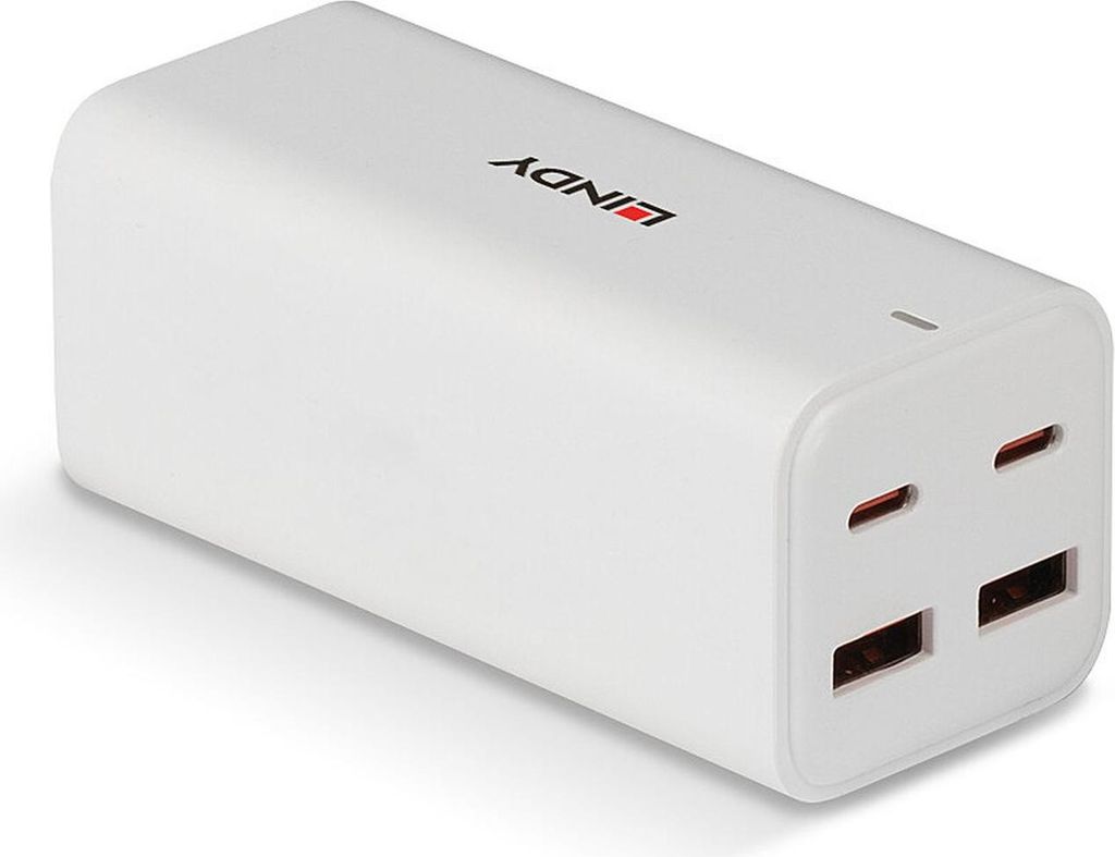Lindy 100W 4-Port USB GaN Fast Charger Multiport-Ladegerät (73441) (73441)