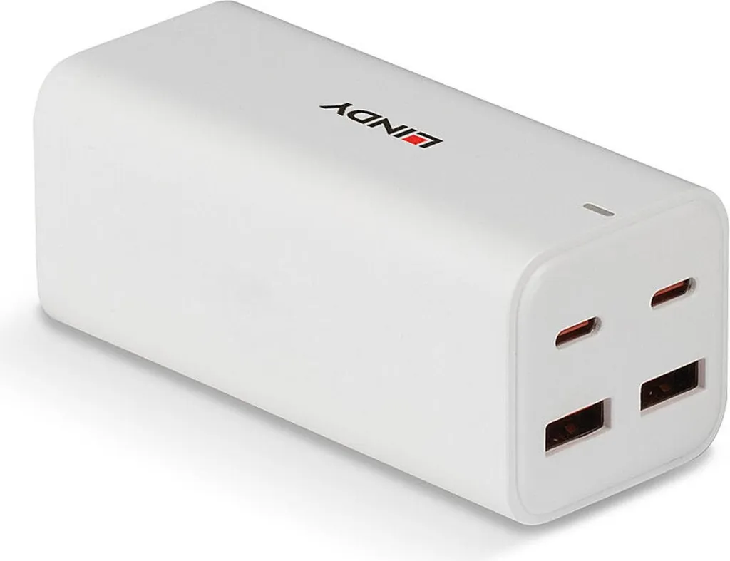 Station de Charge 100W USB 4 Ports Lindy - Idéal pour Télétravail et Bureau