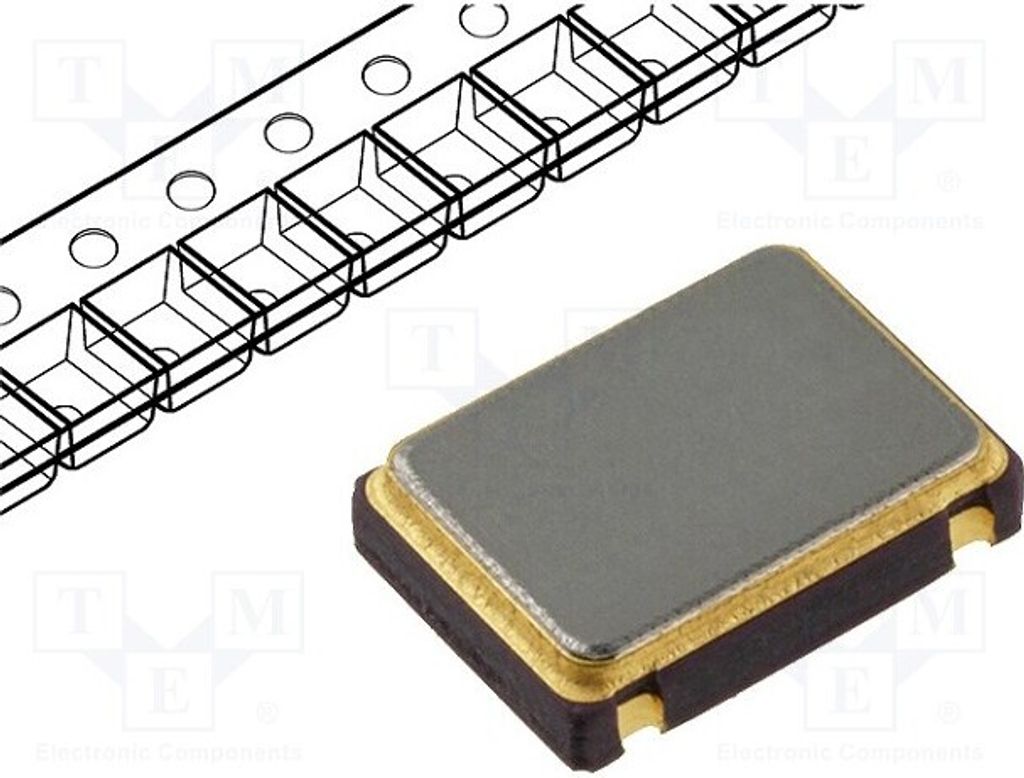 1x Generator: Quarz 50ppm SMD 0÷70°C 5V 3,6864MHz 7,2x5,2x1,8mm LFSPXO019242BULK