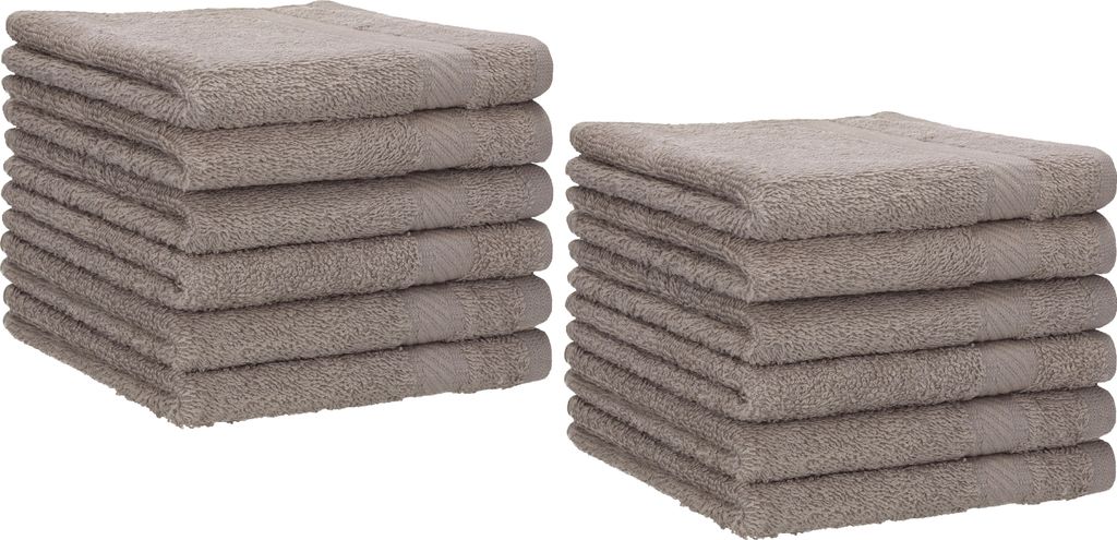 Betz 12 Stück Gästetücher 30x50 cm PALERMO 100% Baumwolle  Produktbild 