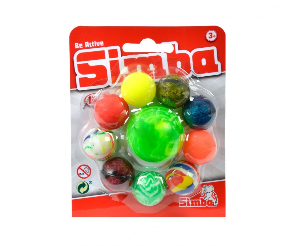 Simba Outdoor Spielzeug Ballspiel 10 Sprungbälle im Set 107353229