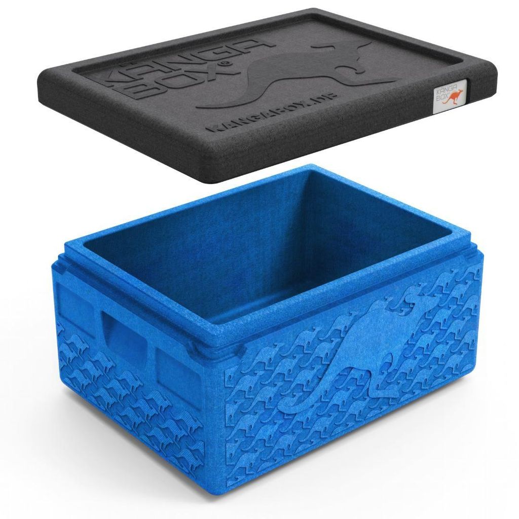 KÄNGABOX® Mini Thermobox freddo & caldo 1,5L - Ideale come lunch box o contenitore per