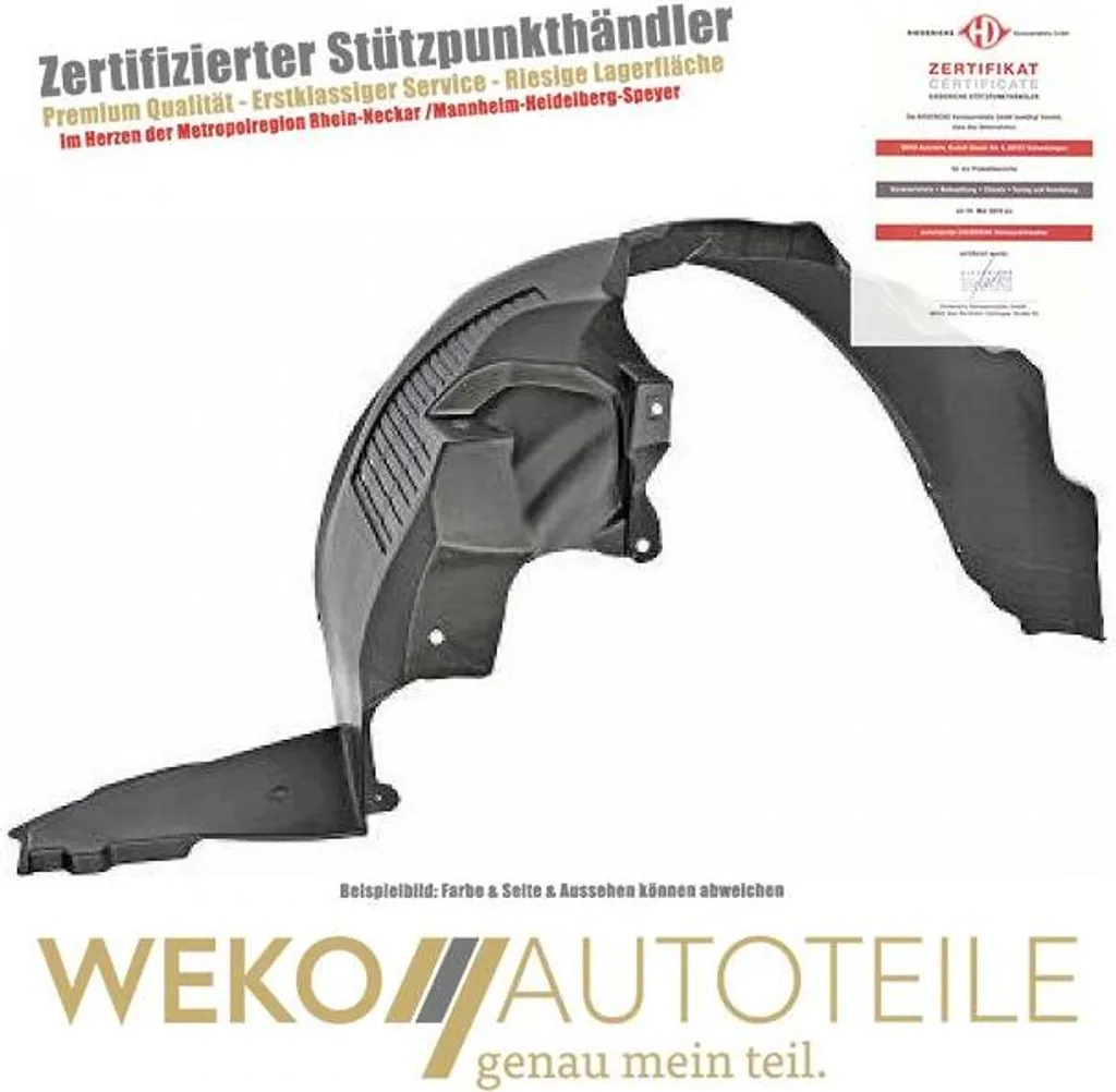 Stopper la corrosion avec le passage de roue DIEDERICHS 6912009 CHEVROLET