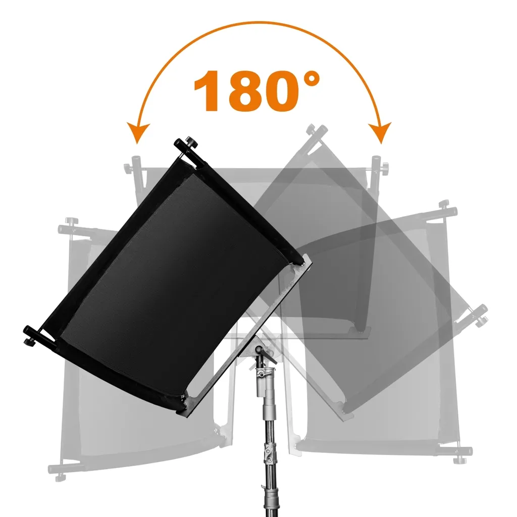 Réflecteur Studio pour Portrait Walimex pro Halfpipe et Pied WT-806 - 7