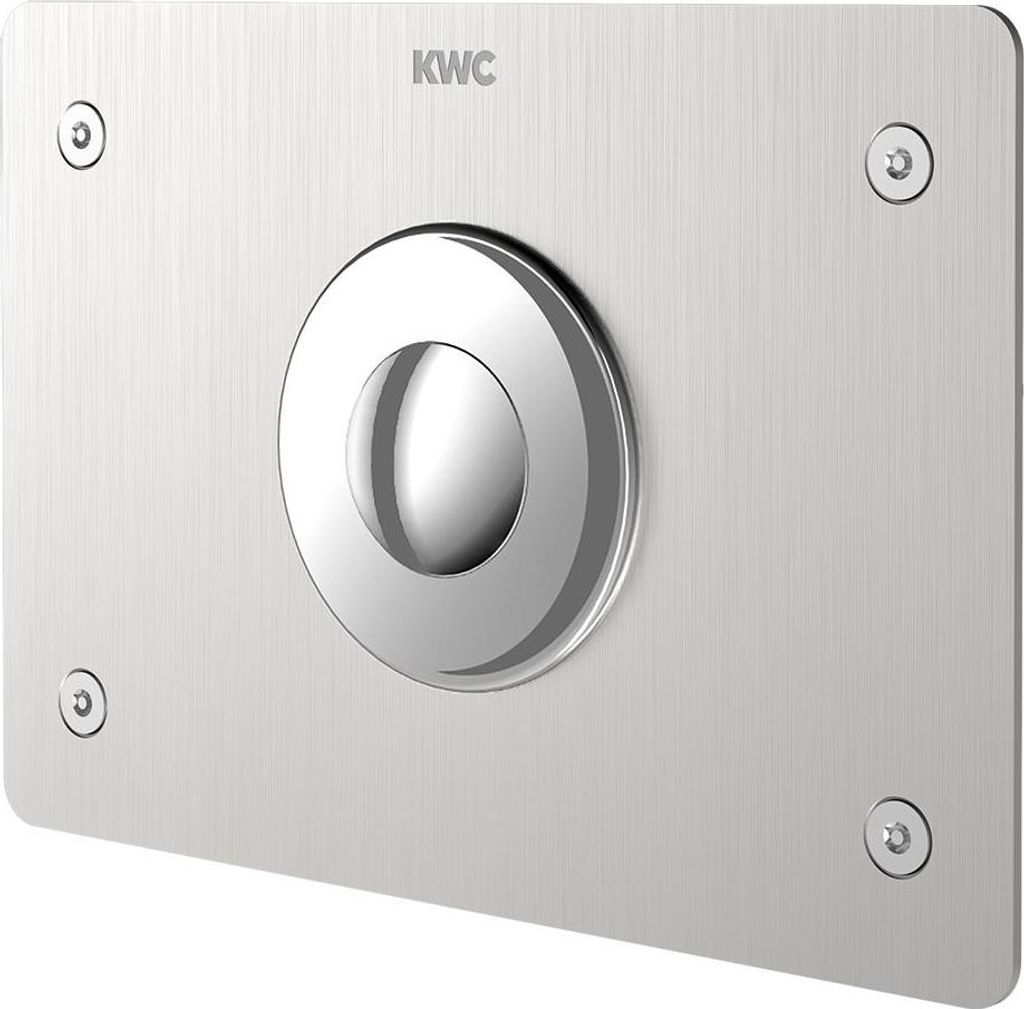 KWC AR Betätigungsplatte, Edelstahl, 190x140 mm, für Spülkasten, Spez.-Schr.