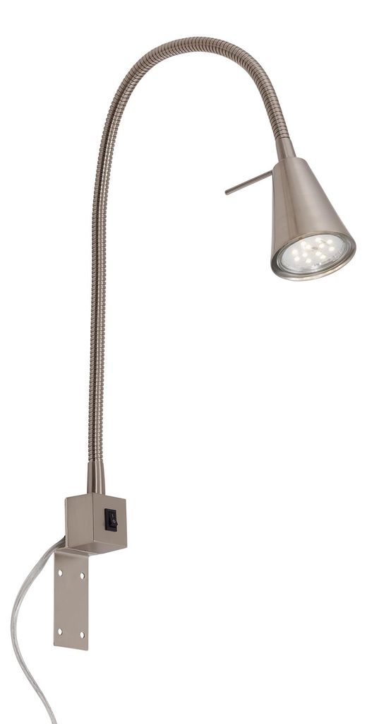 Lampe de chevet LED 1-flamme, 4,7W 350lm Blanc chaud 3000K, Image du produit 