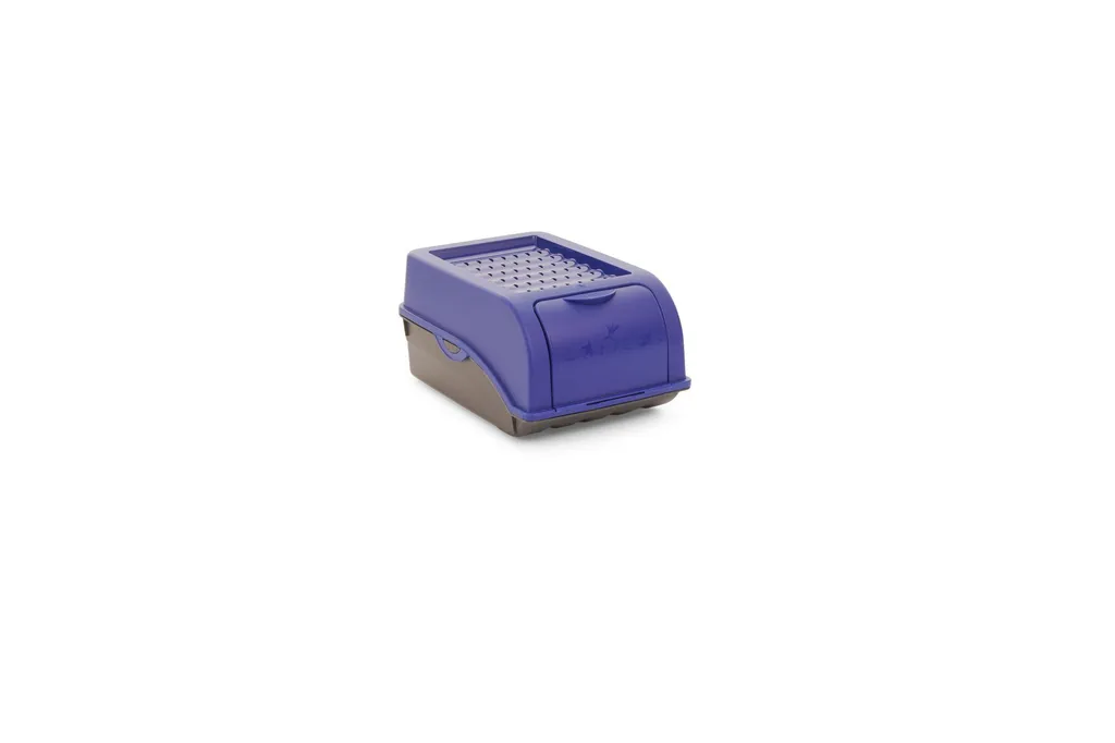Novaliv 2x Contenitori per Cipolle e Aglio 3,5L Blu Navy | Salvaspazio