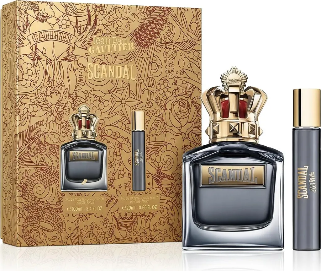 Jean Paul Gaultier Scandal Pour Homme EDT 100 ml et Voyage 20 ml