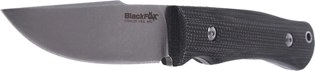 Couteau à lame fixe FOX Black Explorator en acier 440C stonewashed - 10