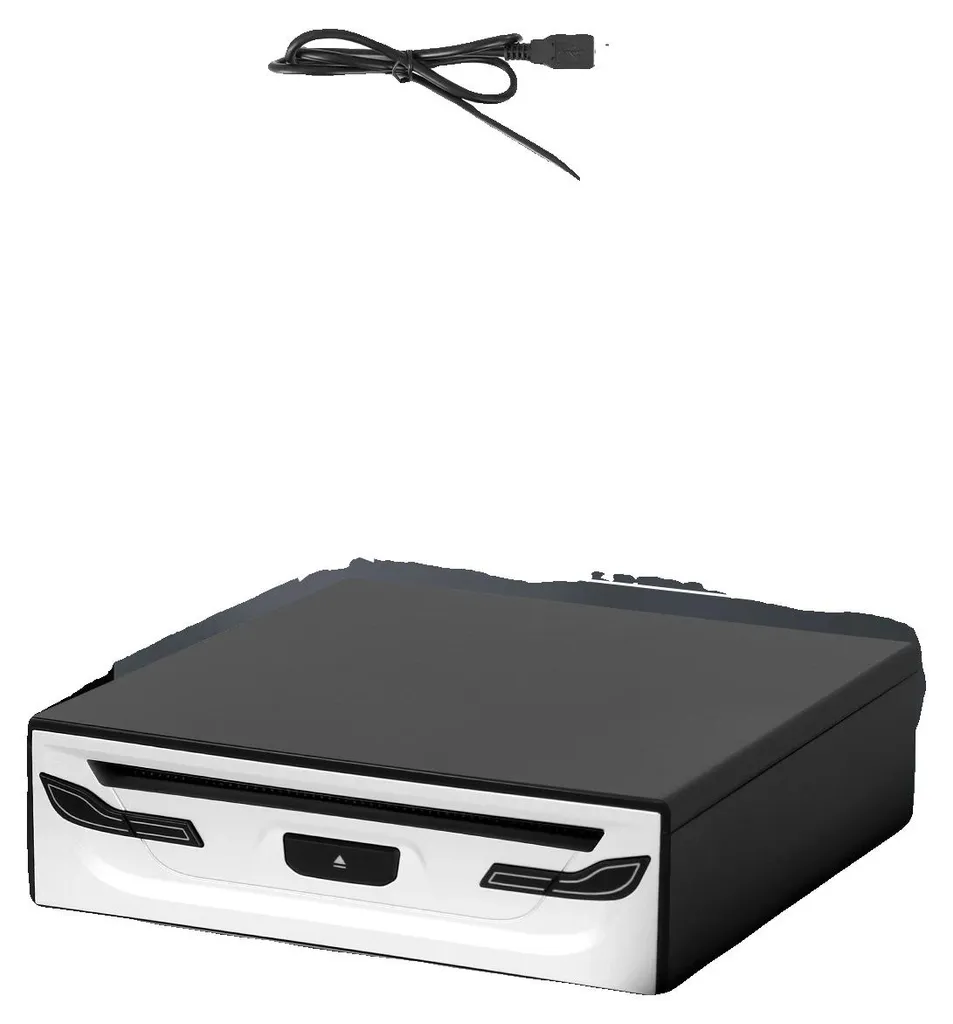 Lecteur Blu-ray Externe USB 3.0 Portable CD DVD BD-ROM - Noir Onyx