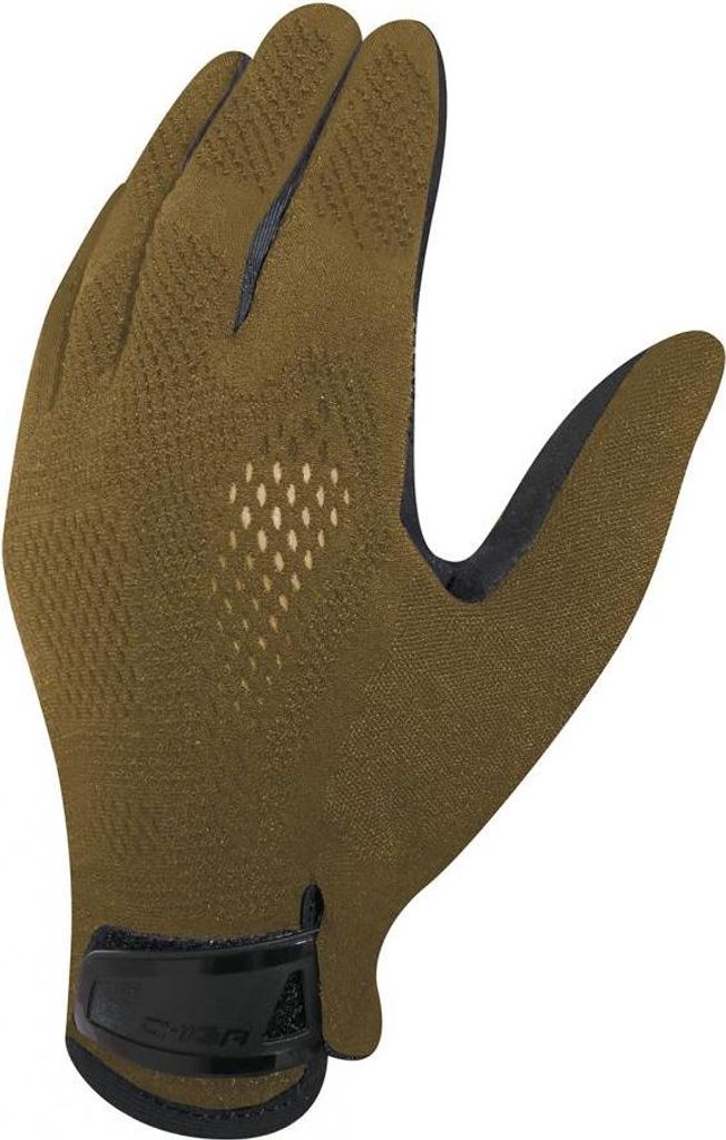 CHIBA Viper - Radhandschuhe, kurzfinger, S, olive, Gelpolster & Touchscreen