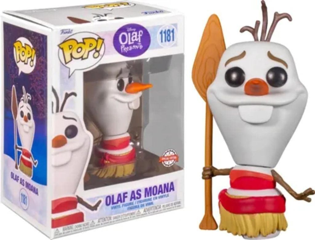 Funko POP Frozen 1181 Olaf as Moana  Special Edition Zdjęcie produktu 