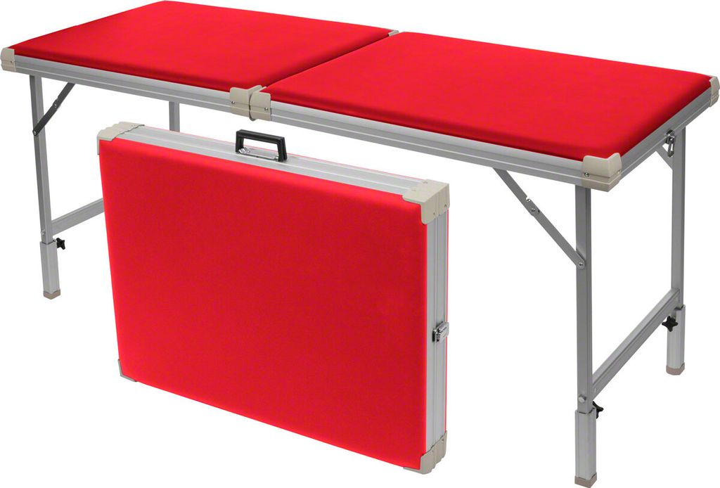 Alu-Kofferliege Robusta ST, LxBxH 170x56x70-82 cm