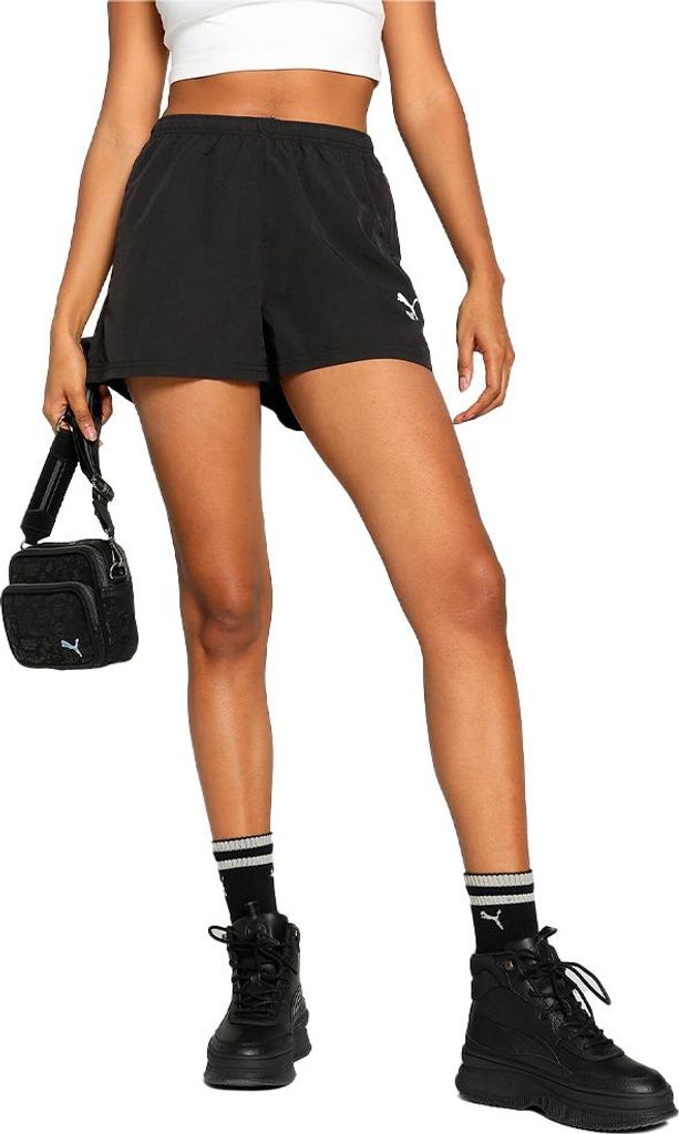 Puma Select Classics A-line Kurze Hose Schwarz XS Damen Schwarz XS