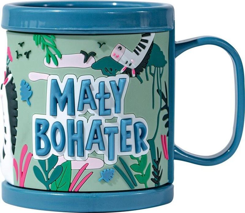Becher für Kinder „Kleiner Held“ mit 3D-Effekt