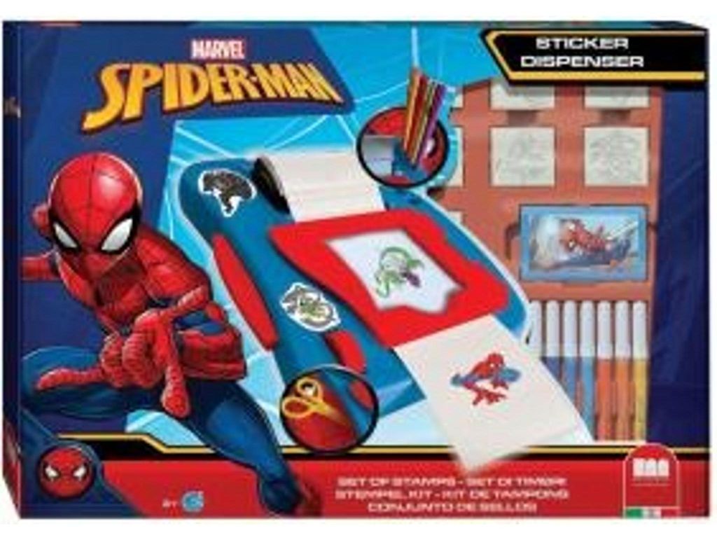 Spiderman- Sticker Maschine Produktbild 
