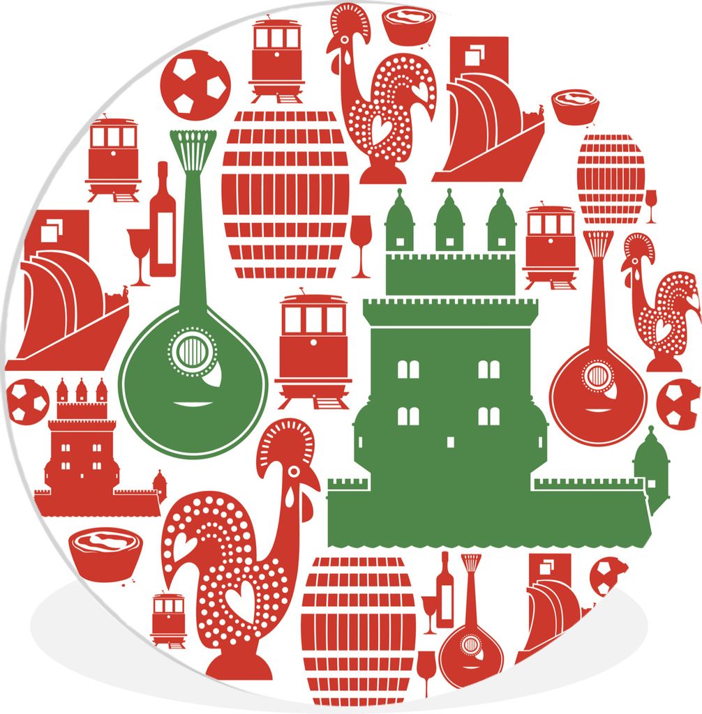 MuchoWow - Schlafzimmer - Bilder - Der Kreis - Kunst für die Wohnung - Plastik - Kunstdruck - Wandbild